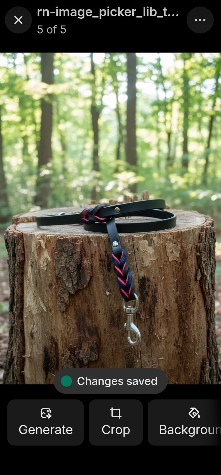 4' × 5/8" custom colors