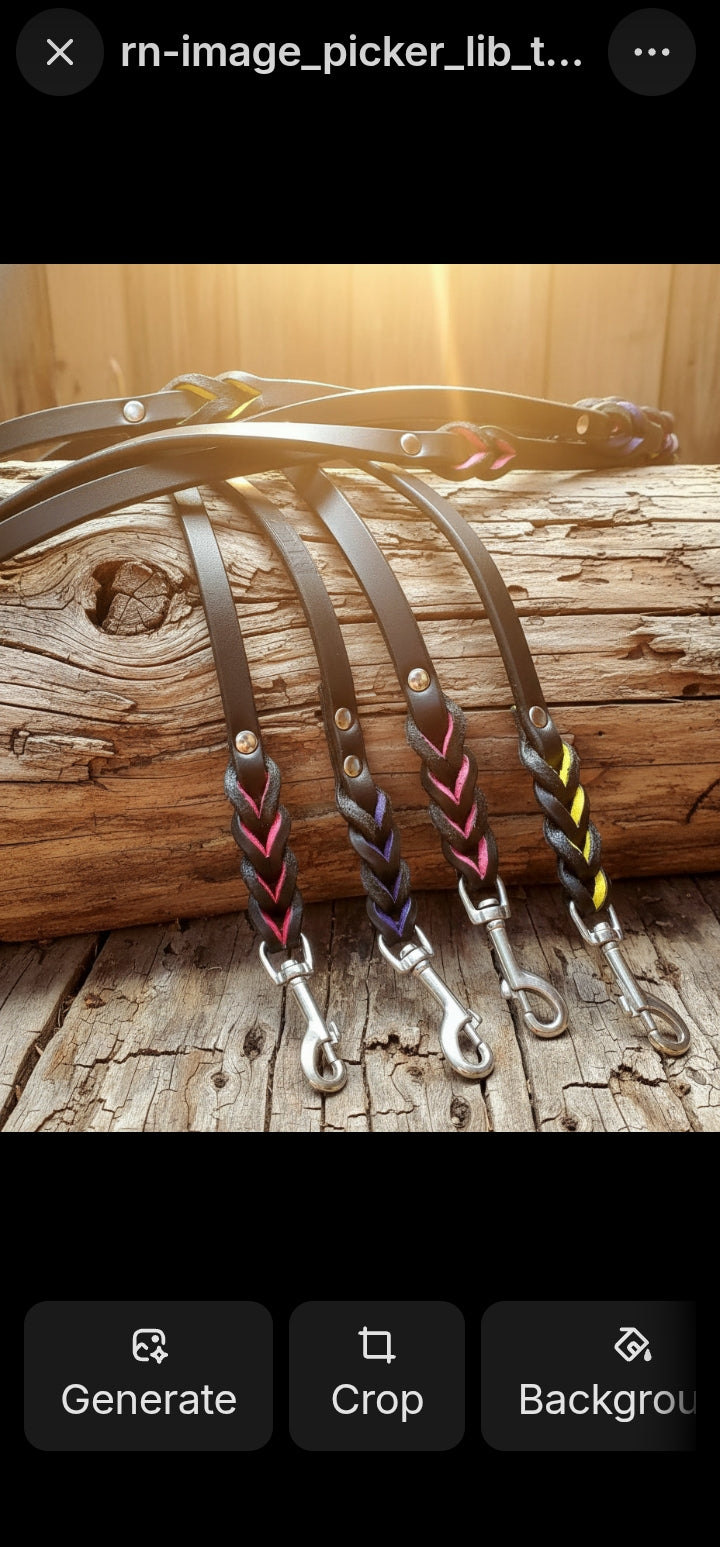 4' × 1/2 " custom colors