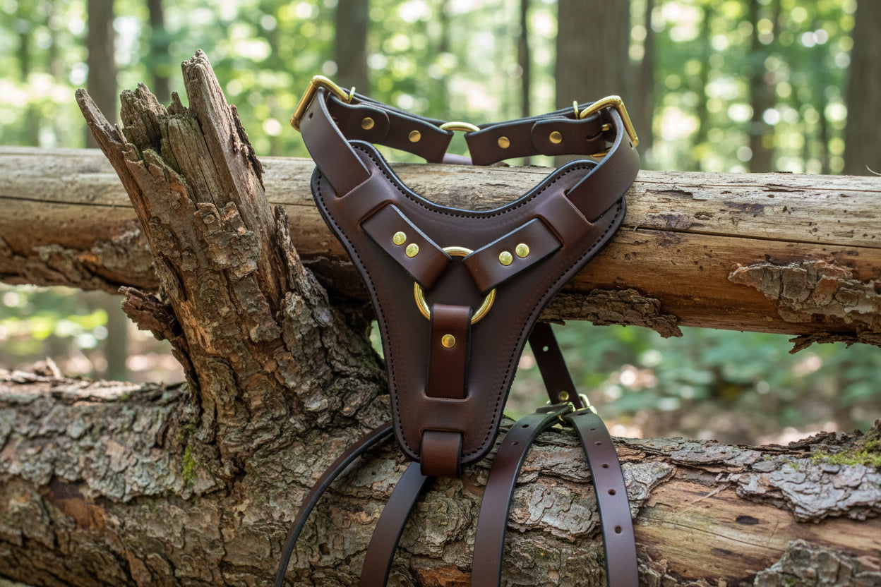 Brown agitation harness